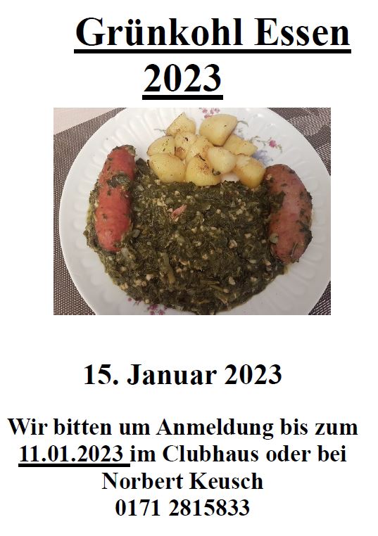 2023 Grünkohl Essen